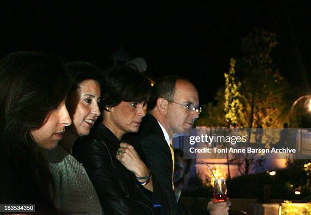 Princess Stephanie of Monaco, and HSH Prince Albert II of Monaco