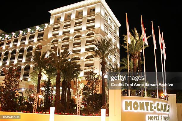 Monte Carlo Bay Hotel & Resort atmosphere during Monte-Carlo Bay Hotel & Resort Opening in Monte Carlo, Monaco.