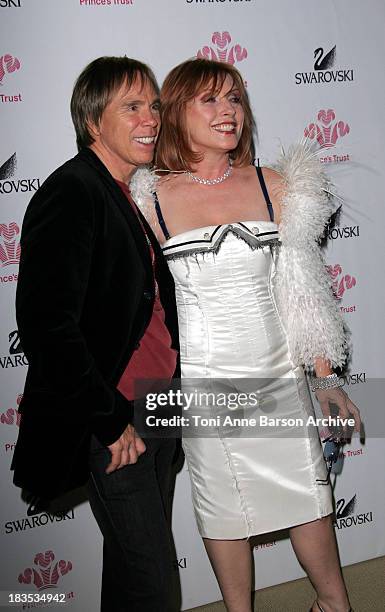 Tommy Hilfiger and Debbie Harry during Swarovski Fashion Rocks for the Prince's Trust - Press Room at Grimaldi Forum in Monte Carlo, Monaco.