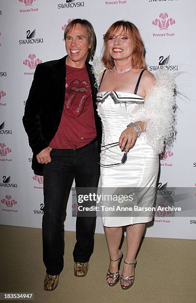 Tommy Hilfiger and Debbie Harry during Swarovski Fashion Rocks for the Prince's Trust - Press Room at Grimaldi Forum in Monte Carlo, Monaco.