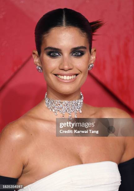 Sara Sampaio attends The Fashion Awards 2023 Presented by Pandora at the Royal Albert Hall on December 04, 2023 in London, England.