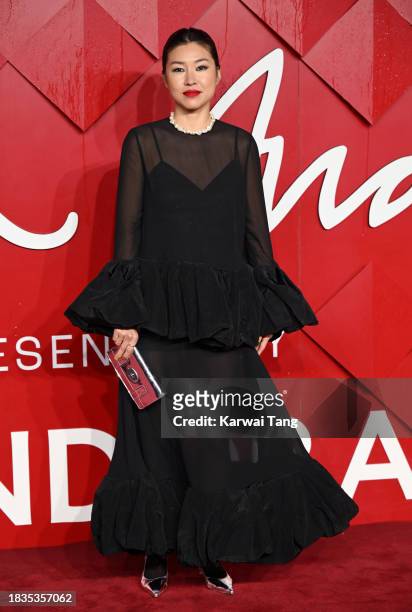 Rejina Pyo attends The Fashion Awards 2023 Presented by Pandora at the Royal Albert Hall on December 04, 2023 in London, England.