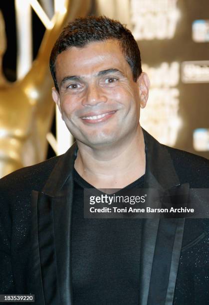 Singer Amr Diab attends the 2007 World Music Awards held at the Sporting Club on November 4, 2007 in Monte Carlo, Monaco.
