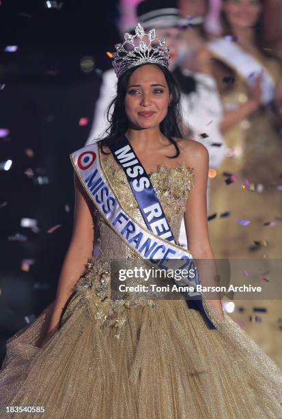 Valerie Begue, Miss Reunion is elected Miss France 2008 at the Miss France Pageant on December 8, 2007 in Dunkerque.