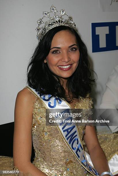 Valerie Begue, Miss Reunion is elected Miss France 2008 at the Miss France Pageant on December 8, 2007 in Dunkerque.