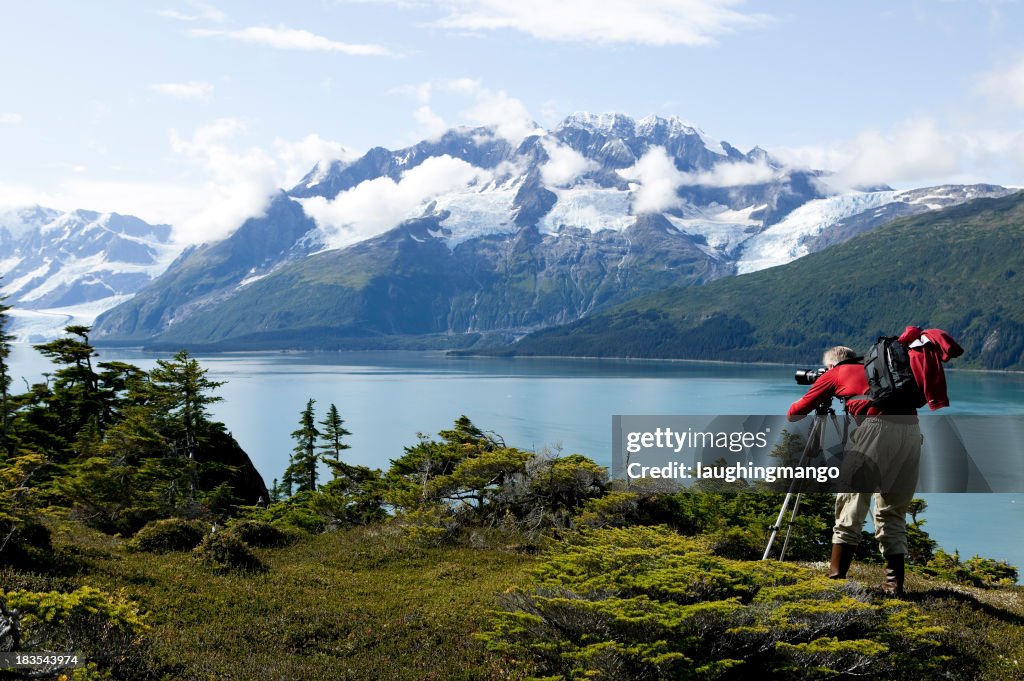Mann Fotografieren hobby alaska