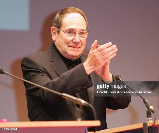 Robert Hossein during 2007 International Forum of Cinema & Literature - Closing Ceremony at Grimaldi Forum in Monte Carlo, Monaco.