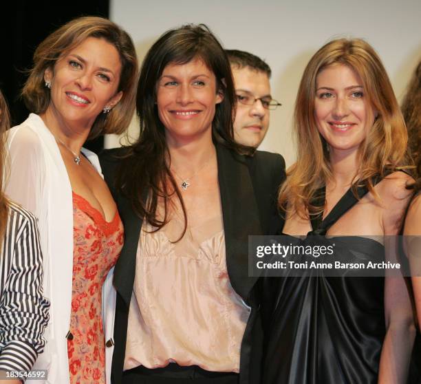 Corinne Touzet and Astrid Veillon during 2007 International Forum of Cinema & Literature - Closing Ceremony at Grimaldi Forum in Monte Carlo, Monaco.