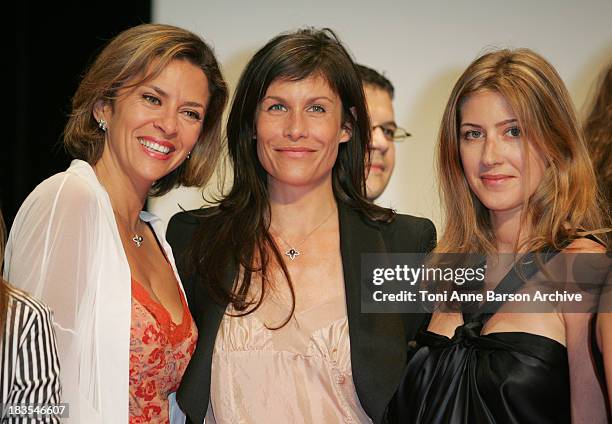 Corinne Touzet and Astrid Veillon during 2007 International Forum of Cinema & Literature - Closing Ceremony at Grimaldi Forum in Monte Carlo, Monaco.