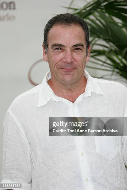 Mandy Patinkin during 2007 Monte Carlo Television Festival - Criminal Minds Shemar Moore and Mandy Patinkin Photocall at Grimaldi Forum in Monte...