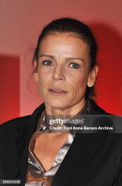 Princess Stephanie of Monaco attends the Gala and Auction for Fight Aids Monaco at the Meridien Beach Plazza on December 1, 2009 in Monte Carlo,...