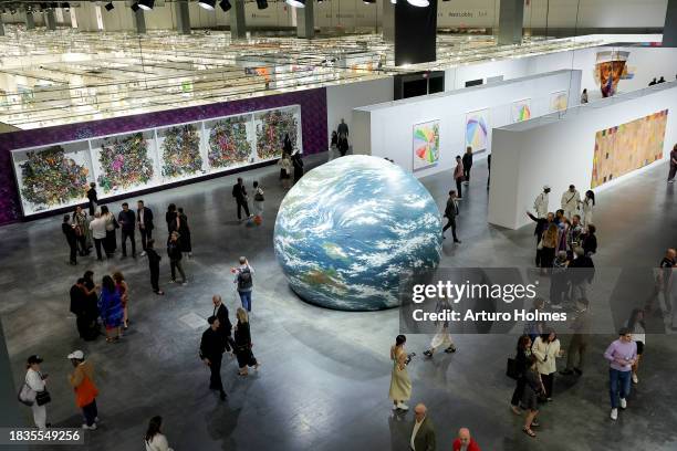 View of the venue during the Art Basel Miami Beach VIP Preview 2023 at Miami Beach Convention Center on December 06, 2023 in Miami Beach, Florida.