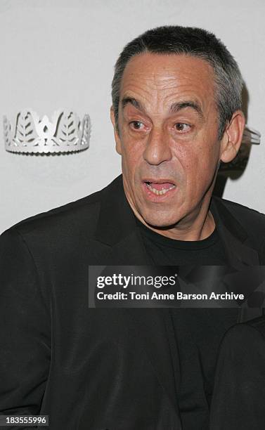 Thierry Ardisson attends Chaumet Cocktail Party at Place Vendome on March 8, 2010 in Paris, France.