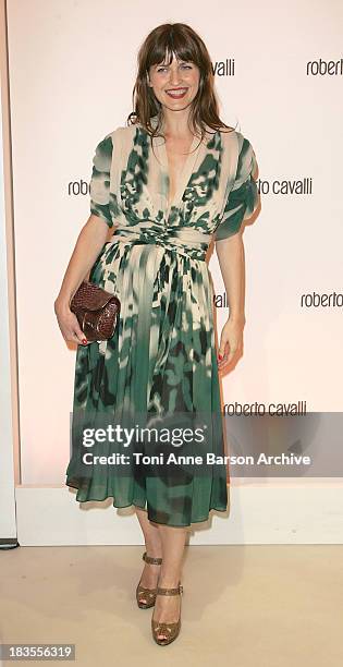 Arly Jover attends the cocktail party to celebrate the opening of the Roberto Cavalli flagship store avenue Montaigne on October 4, 2007 in Paris