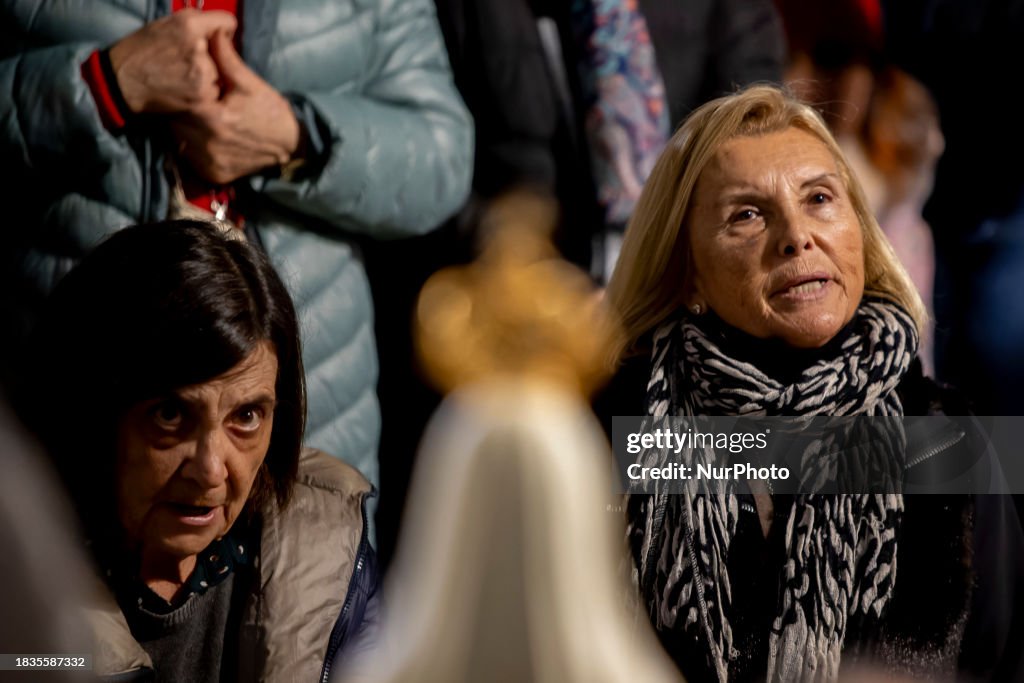 Rosary Against Pedro Sanchez And The Pro-independence Movement In Barcelona.
