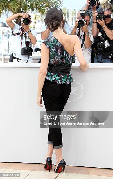 Actress Geraldine Pailhas attends the 'Rebecca H. ' Photo Call held at the Palais des Festivals during the 63rd Annual International Cannes Film...