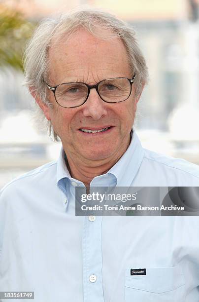 Director Ken Loach attends the 'Route Irish Photo Call held at the Palais des Festivals during the 63rd Annual International Cannes Film Festival on...