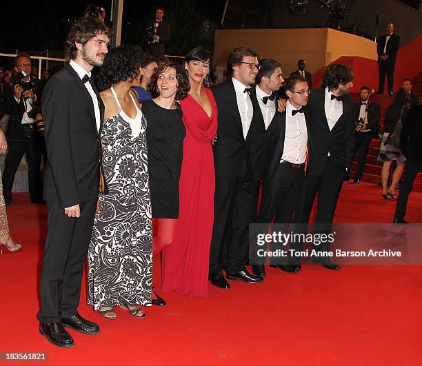 Mathilda May and guests attend the 'Uncle Boonmee Who Can Recall His Past Lives' Premiere at the Palais des Festivals during the 63rd Annual...