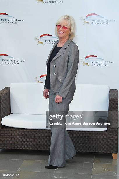 Evelyne Leclercq attends a photocall at the Grimaldi Forum on June 7, 2010 in Monte-Carlo, Monaco.