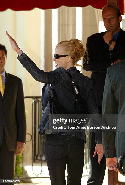 Nicole Kidman during 30th Deauville American Film Festival - Nicole Kidman and Lauren Bacall Arrival at Royal Hotel in Deauville, France.