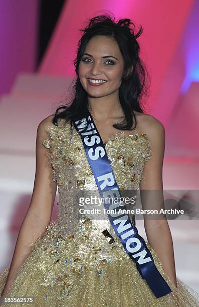 Valerie Begue, Miss Reunion is elected Miss France 2008 at the Miss France Pageant on December 8, 2007 in Dunkerque.