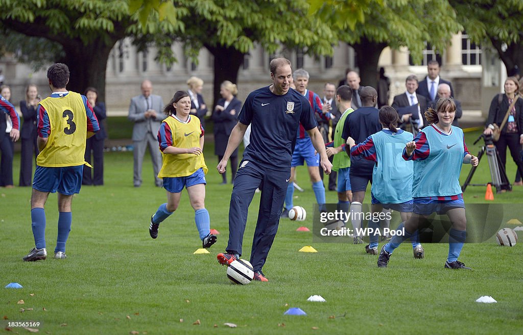 Buckingham Palace Hosts Its First Football Match To Celebrate 150 Years Of The Football Association