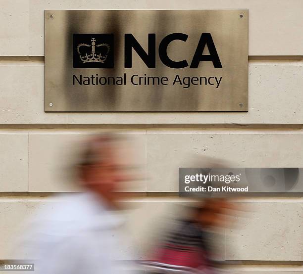 General view of The National Crime Agency building in Westminster on October 7, 2013 in London, England. The NCA replaces SOCA, the Serious Organised...
