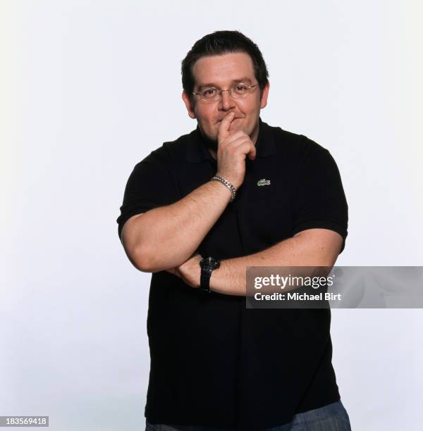 Actor Nick Frost is photographed for Jack Magazine on September 2, 2005 in London, England.
