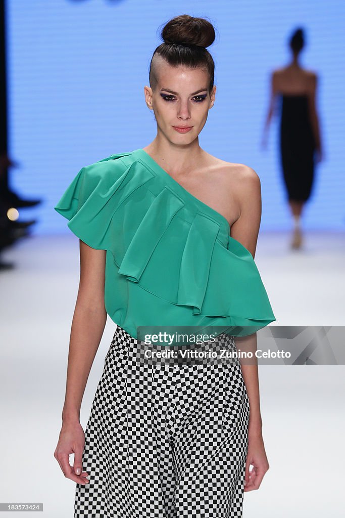 Kaf Dan By Elaidi - Runway - MBFWI S/S 2014 Presented By American Express