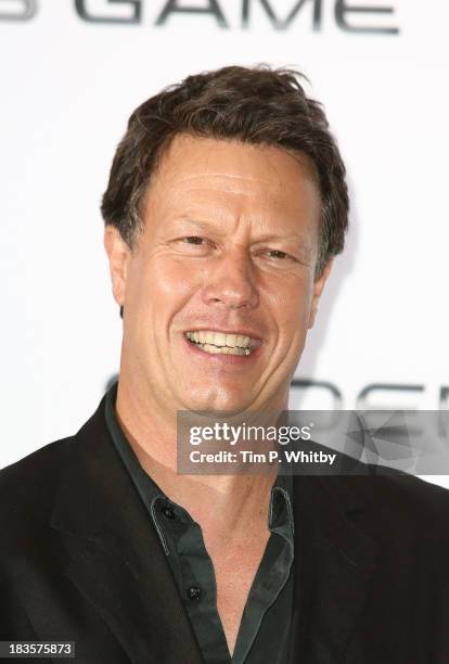 Gavin Hood attends a photocall to promote "Ender's Game" at Odeon Leicester Square on October 7, 2013 in London, England.