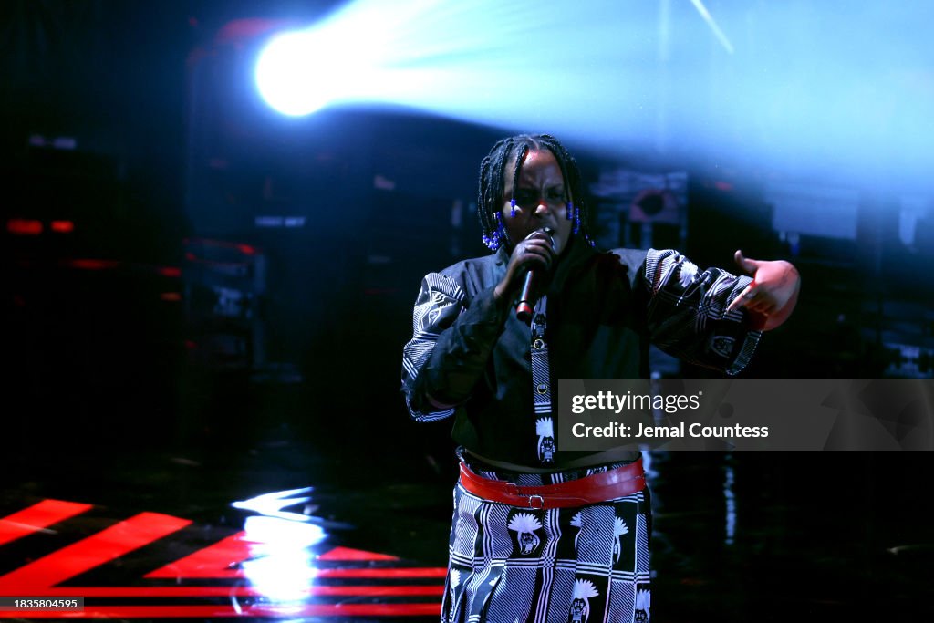 Move Rwanda Contact Ariel Wayz performs onstage during Move Afrika: Rwanda 2023 on... News ...
