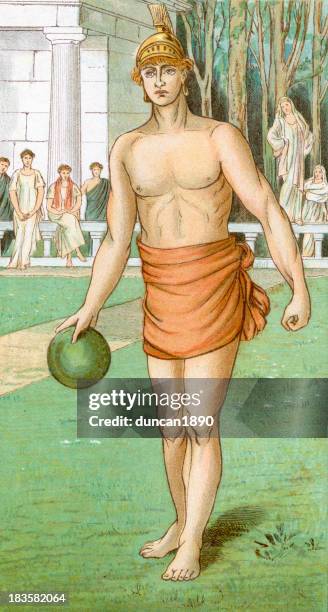 illustrations, cliparts, dessins animés et icônes de persée - grèce antique