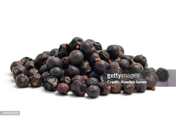 juniper bayas - berry fotografías e imágenes de stock