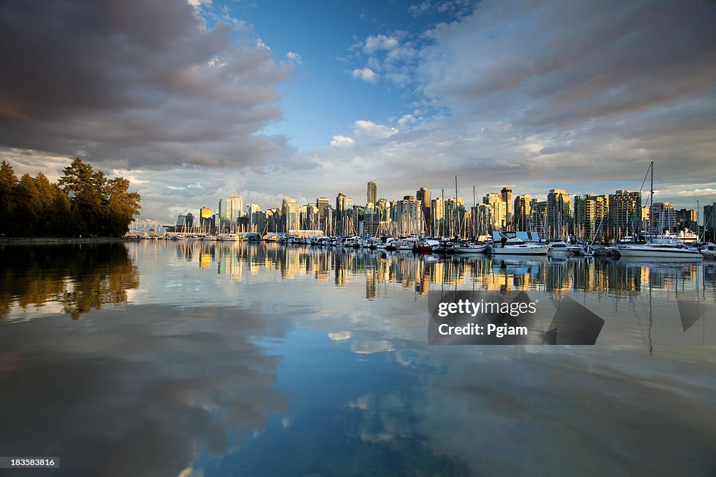 Vancouver BC cityscape
