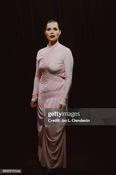 Actor America Ferrera is photographed for Los Angeles Times on November 30, 2023 at the 2023 Women in Film Honors at the Ray Dolby Ballroom at...