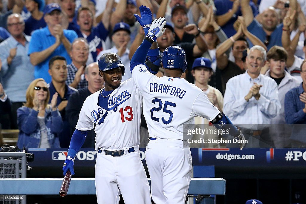 Atlanta Braves v Los Angeles Dodgers - Game Four