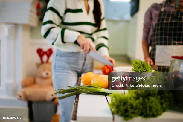 faisons quelque chose de sain - régime faible en glucides photos et images de collection