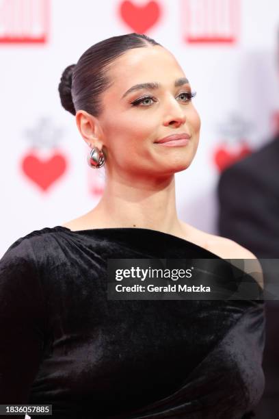 Amira Pocher attends the Ein Herz Fuer Kinder Gala 2023 at Studio Berlin Adlershof on December 9, 2023 in Berlin, Germany.