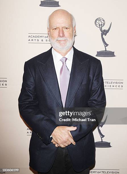 James Burrows arrives at The Television Academy presents an evening honoring James Burrows held at Academy of Television Arts & Sciences on October...