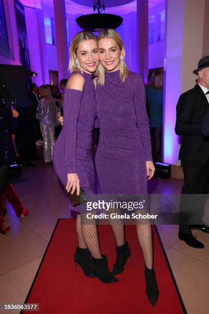 Nina Meise, Julia Meise during the 100th Film Award for Mayk Azzato event at the Charles Hotel on December 9, 2023 in Munich, Germany.