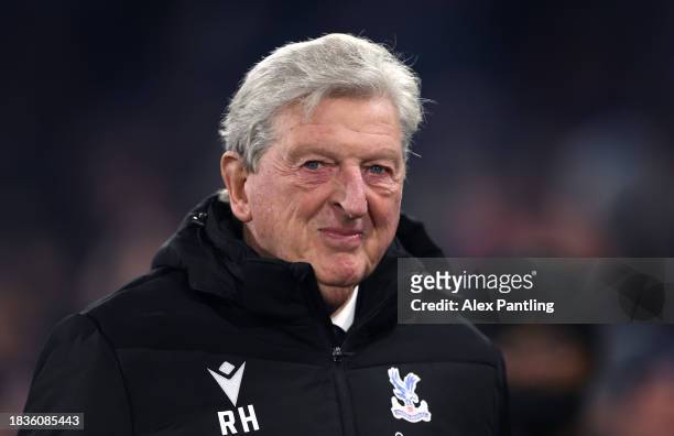 Roy Hodgson, Manager of Crystal Palace during the Premier League match between Crystal Palace and AFC Bournemouth at Selhurst Park on December 06,...