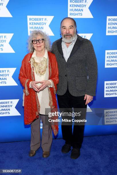 Kathryn Grody and Mandy Patinkin attend the Robert F. Kennedy Human Rights' 2023 Ripple of Hope Gala on December 06, 2023 in New York City.