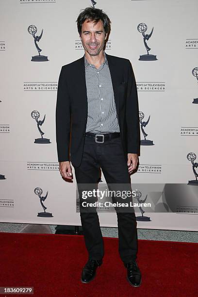 Actor Eric Mccormack arrives at "An Evening Honoring James Burrows" at Academy of Television Arts & Sciences on October 7, 2013 in North Hollywood,...