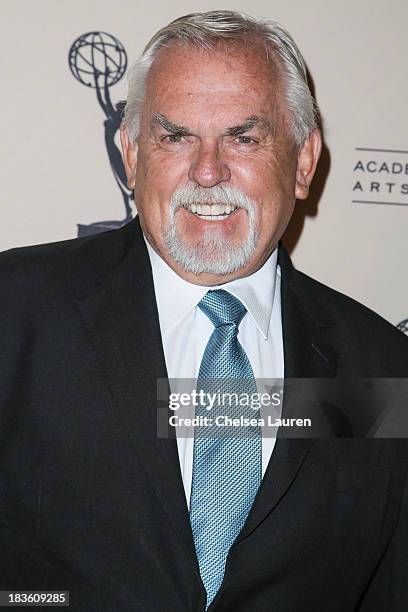 Actor John Ratzenberger arrives at "An Evening Honoring James Burrows" at Academy of Television Arts & Sciences on October 7, 2013 in North...