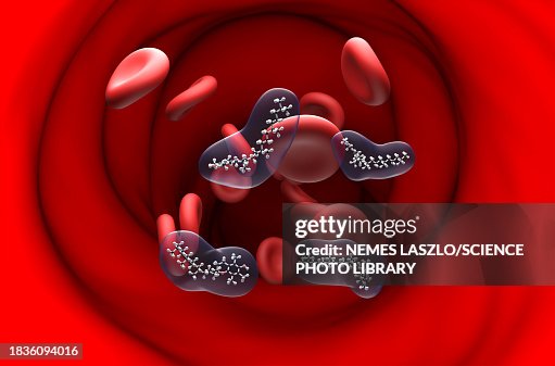 Vitamin E molecules, illustration Vitamin E molecules, illustration