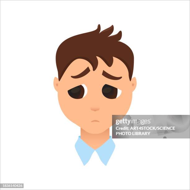 stockillustraties, clipart, cartoons en iconen met depression, conceptual illustration - eenzaamheid
