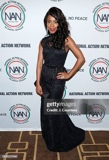 Actress Valisia Lekae attends The 4th Annual Triumph Awards at Rose Theater, Jazz at Lincoln Center on October 7, 2013 in New York City.