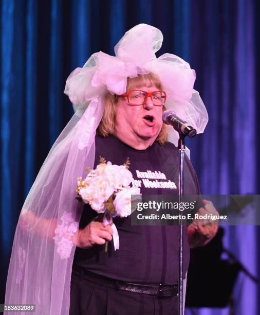 Comedian Bruce Vilanch attends The National Breast Cancer Coalition Fund presents The 13th Annual Les Girls at the Avalon on October 7, 2013 in...