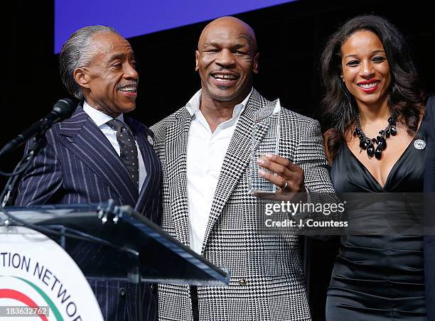 President and founder of the National Action Network Reverend Al Sharpton, Former Boxing champion Mike Tyson and Acting Executive Director of the...