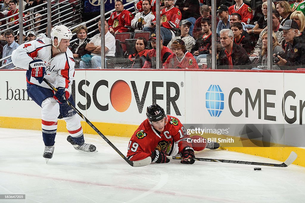 Washington Capitals v Chicago Blackhawks